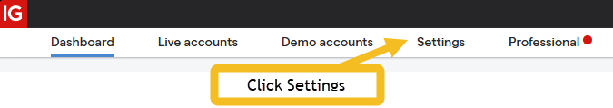 How to access API settings