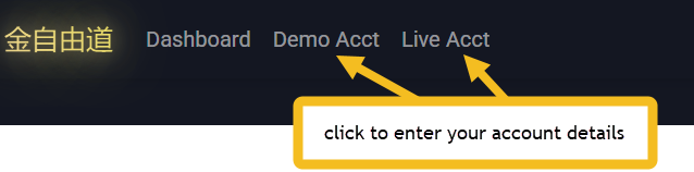 Navigate to add account